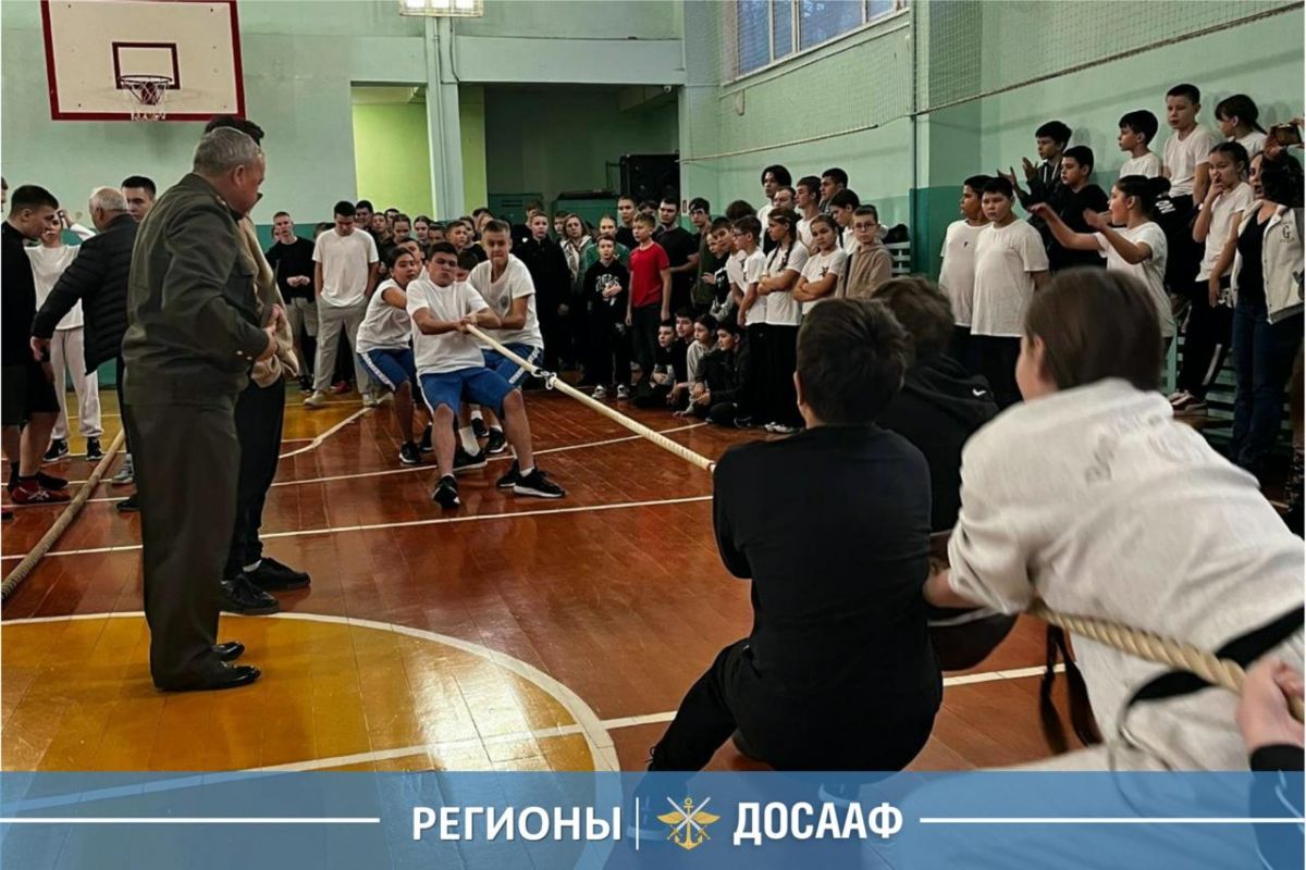 ДОСААФ Чувашии провело республиканский турнир по перетягиванию каната «Суворовский зачёт»