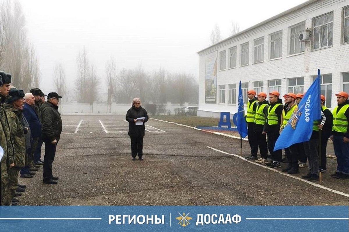 В Камышинской технической школе ДОСААФ России состоялся выпуск курсантов по новой военно-учетной специальности