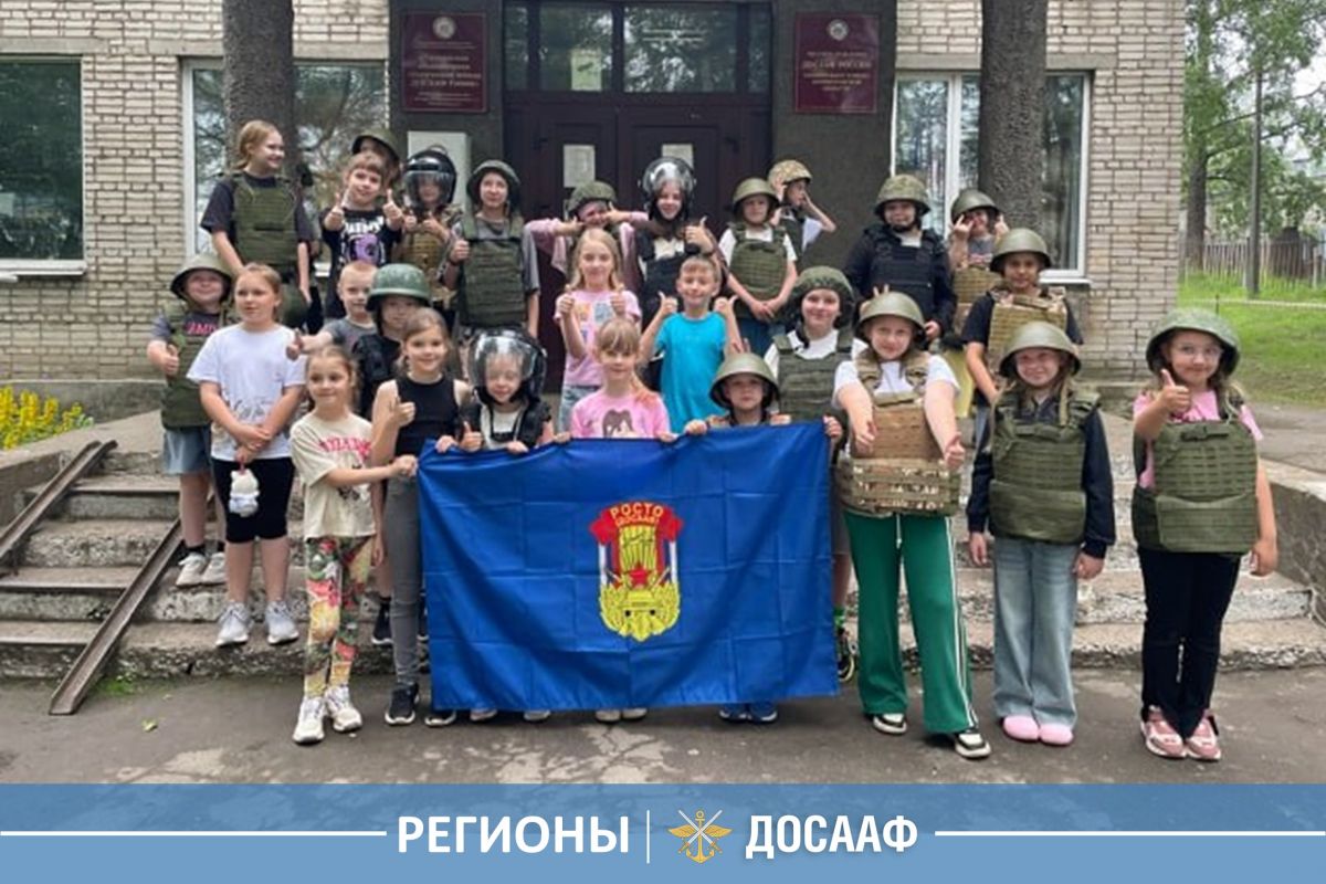 #ДОСААФ_Тихвин: Армейские будни глазами детей!