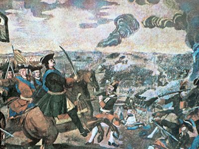 День победы русской армии под командованием Петра Первого над шведами в Полтавском сражении (1709 г.).