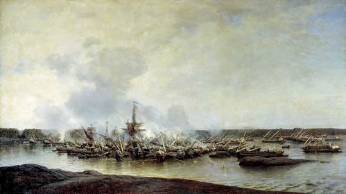 Гангут 9 августа 1714