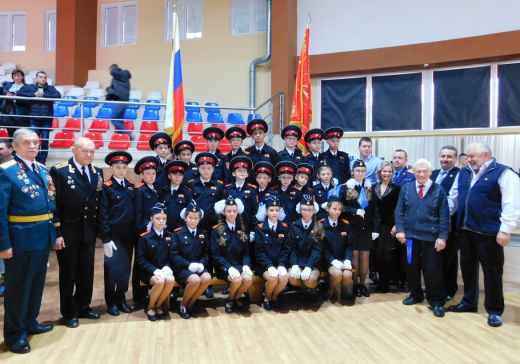 В рядах кадетского корпуса школы № 24 - юные патриоты Родины