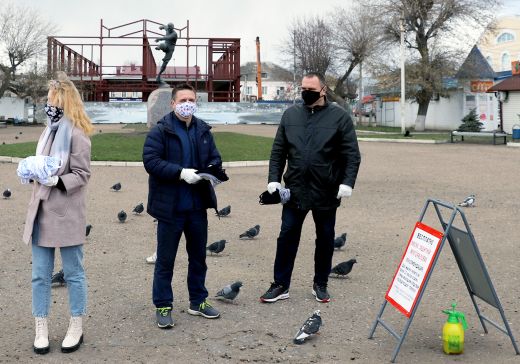 В Моршанске стартовала акция бесплатной раздачи многоразовых масок
