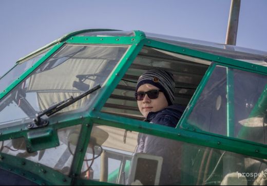 Авиаторы Курганского авиаспортклуба исполнили мечту 12-летнего парнишки