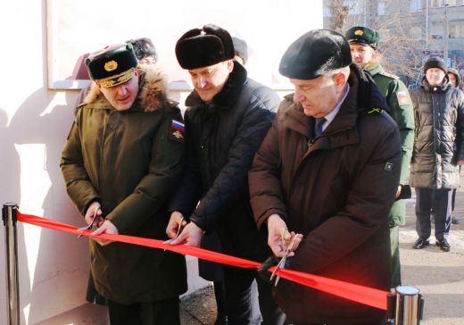 Председатель ДОСААФ России в ходе рабочего визита в Забайкалье участвовал в открытии Дома «Юнармии» в Чите
