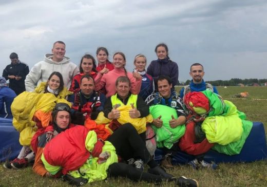 В Читу спортсмены-парашютисты вернулись с наградами