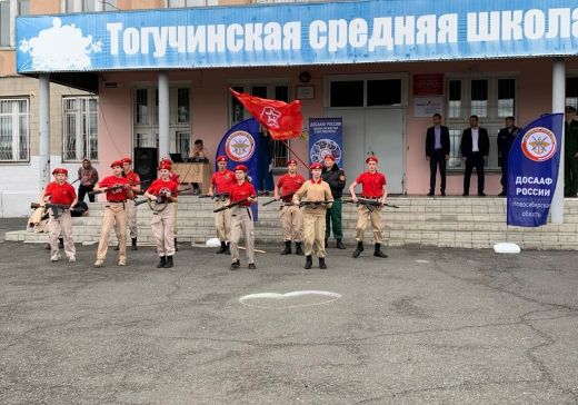 Новосибирские парни из Тогучина на пять дней прикоснулись к армии