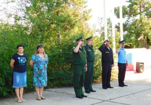 Торжественное открытие профильной смены Оборонно-спортивного лагеря «ПАТРИОТ»!