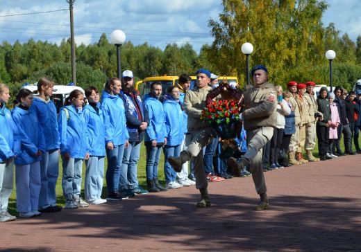 На Безымянной высоте калужане отметили 79-ю годовщину освобождения региона