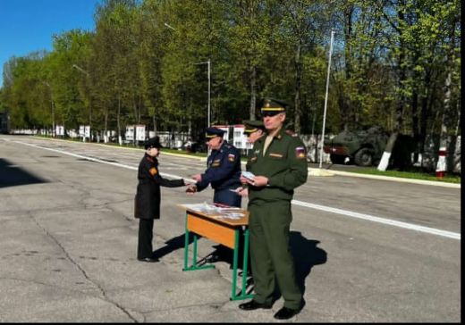 Знаки ГТО вручены суворовцам