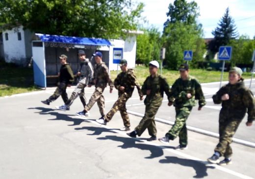 Учебный сбор десятиклассников