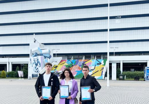 Калининградским каратистам награды вручила пятикратная олимпийская чемпионка