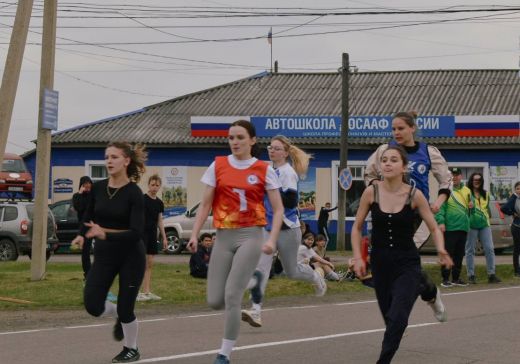 Мероприятия в честь Великой Победы продолжаются: провели легкоатлетическую эстафету честь Великой Победы