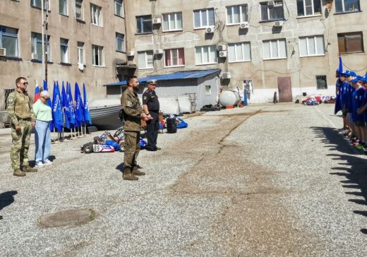 В Новороссийске стартовала смена оборонно-спортивного лагеря ДОСААФ «Будущий воин-2024»