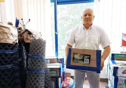 Гуманитарный груз из Янтарного края