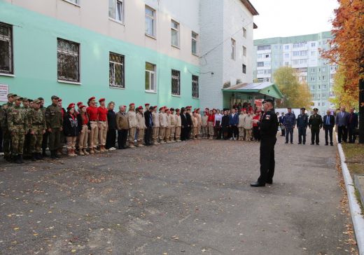 Пятый городской слет юнармейцев Нижневартовска