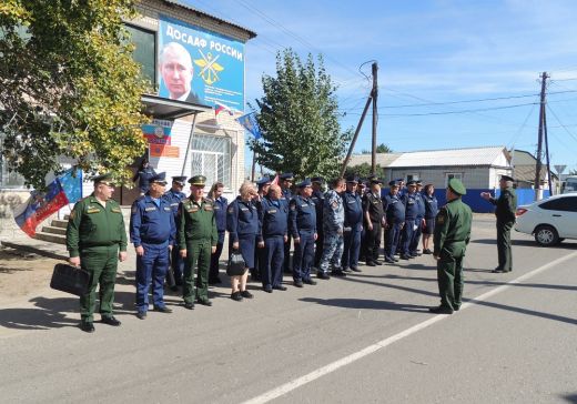 Необычно начали учебно-методический сбор волгоградцы