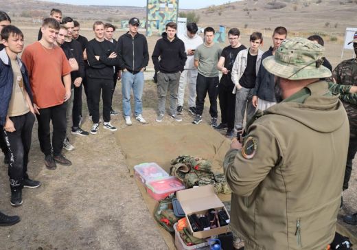 Военно-полевой сбор будущих наставников молодежи