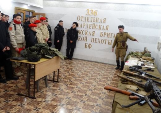 Первый этап юнармейских военно-полевых сборов