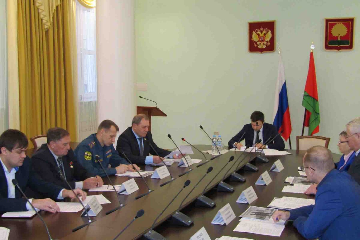 Заседание наблюдательного совета ДОСААФ Липецкой области