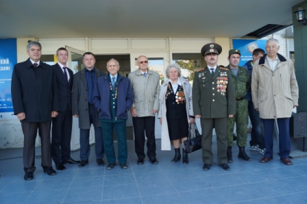 Фронтовики напутствовали курсантов ДОСААФ