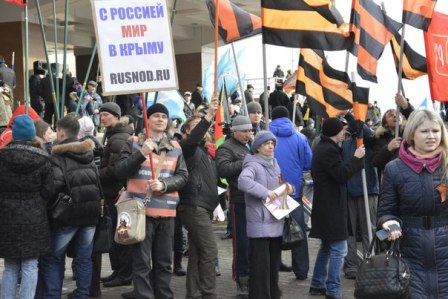 Досаафовцы страны на многочисленных акциях поддерживают выбор крымчан
