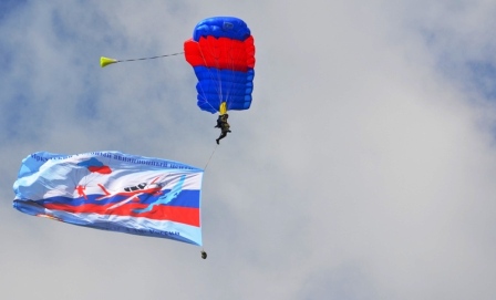 Соревнования парашютистов, посвящённые памяти Андрея Шерстянникова прошли в Иркутской области