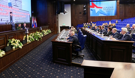 Председатель ДОСААФ России принял участие в заседании Общественного совета при Минобороны России