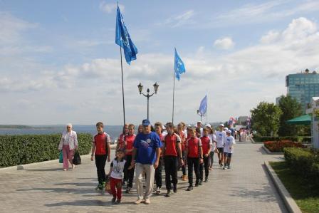 Спортсмены ДОСААФ России отметили День физкультурника в Самаре