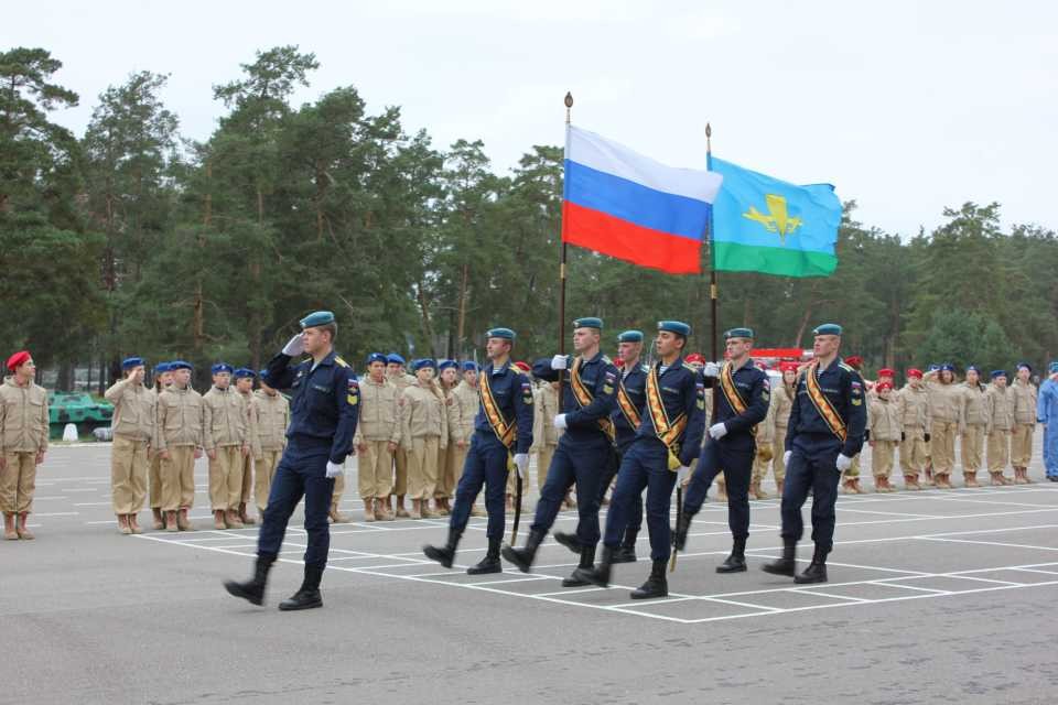 Первый слёт юнармейцев Рязанщины