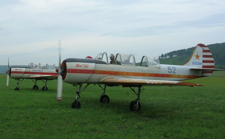 В Иркутске досаафовцы участвовали в первом полете «Як-152», а в Братском районе провели соревнования среди школьников