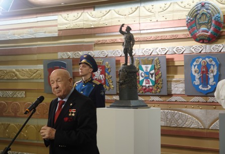 В Посольстве Республики Беларусь прошла презентация памятника летчику-герою Сергею Грицевцу