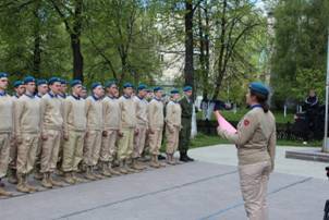 Ярославль: пополнение рядов «Юнармии» и вручение сертификатов участникам парада