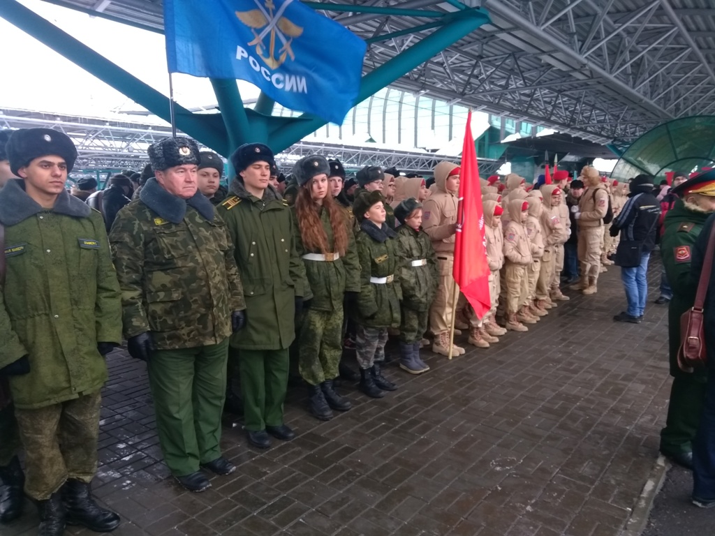 Самара и Уфа встретили поезд с сирийскими трофеями