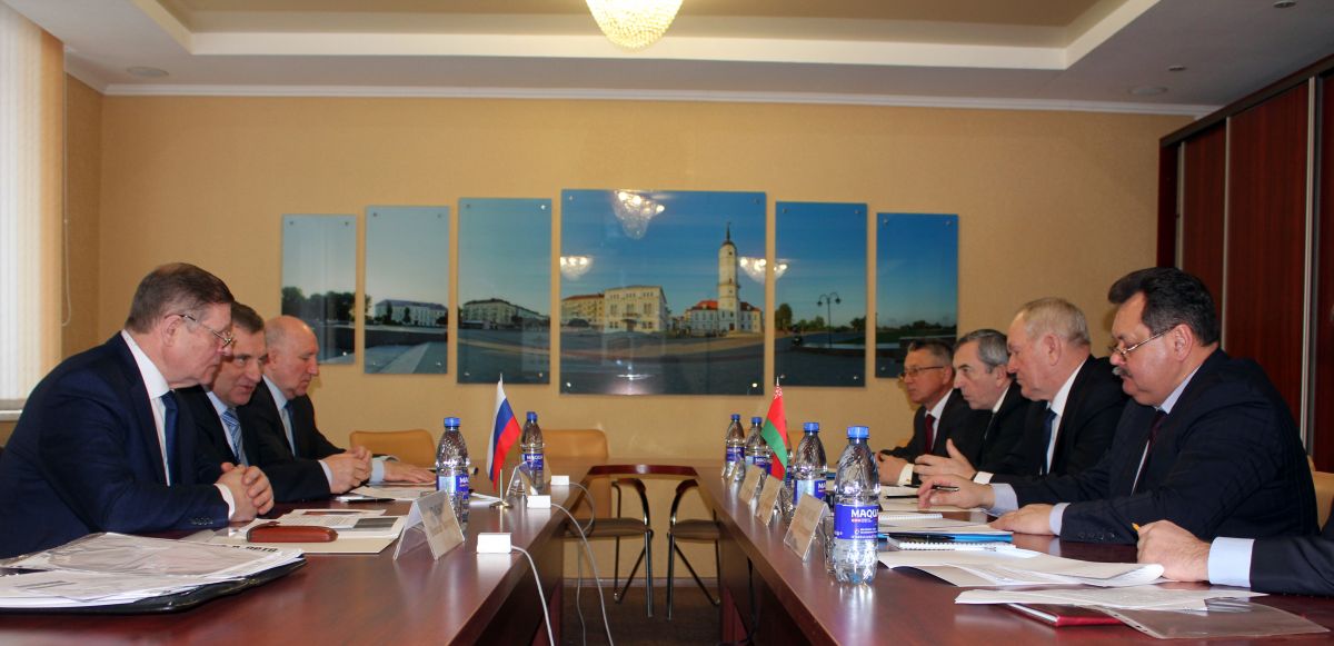 Очередное заседание совместного президиума центральных советов ДОСААФ Беларуси и России