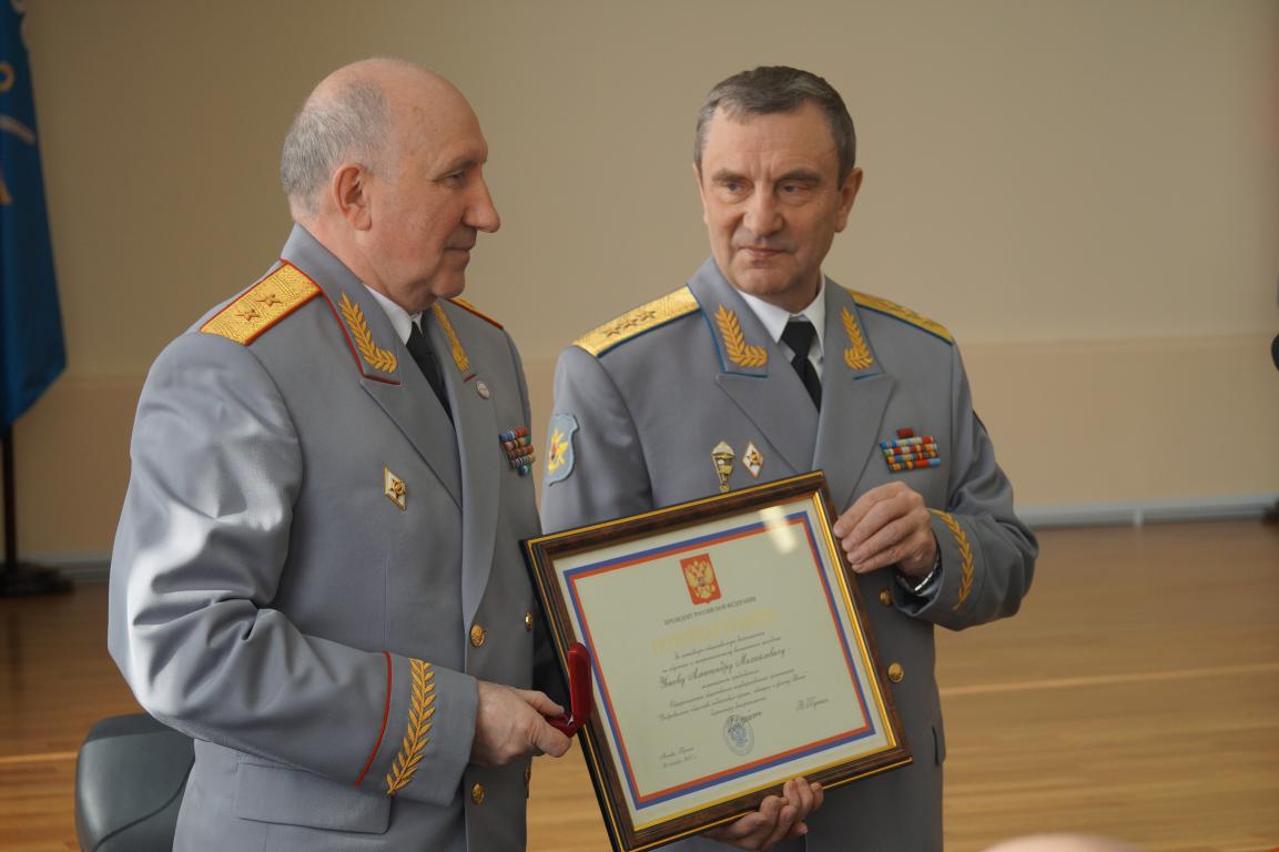 Работники ДОСААФ удостоены наград Президента России