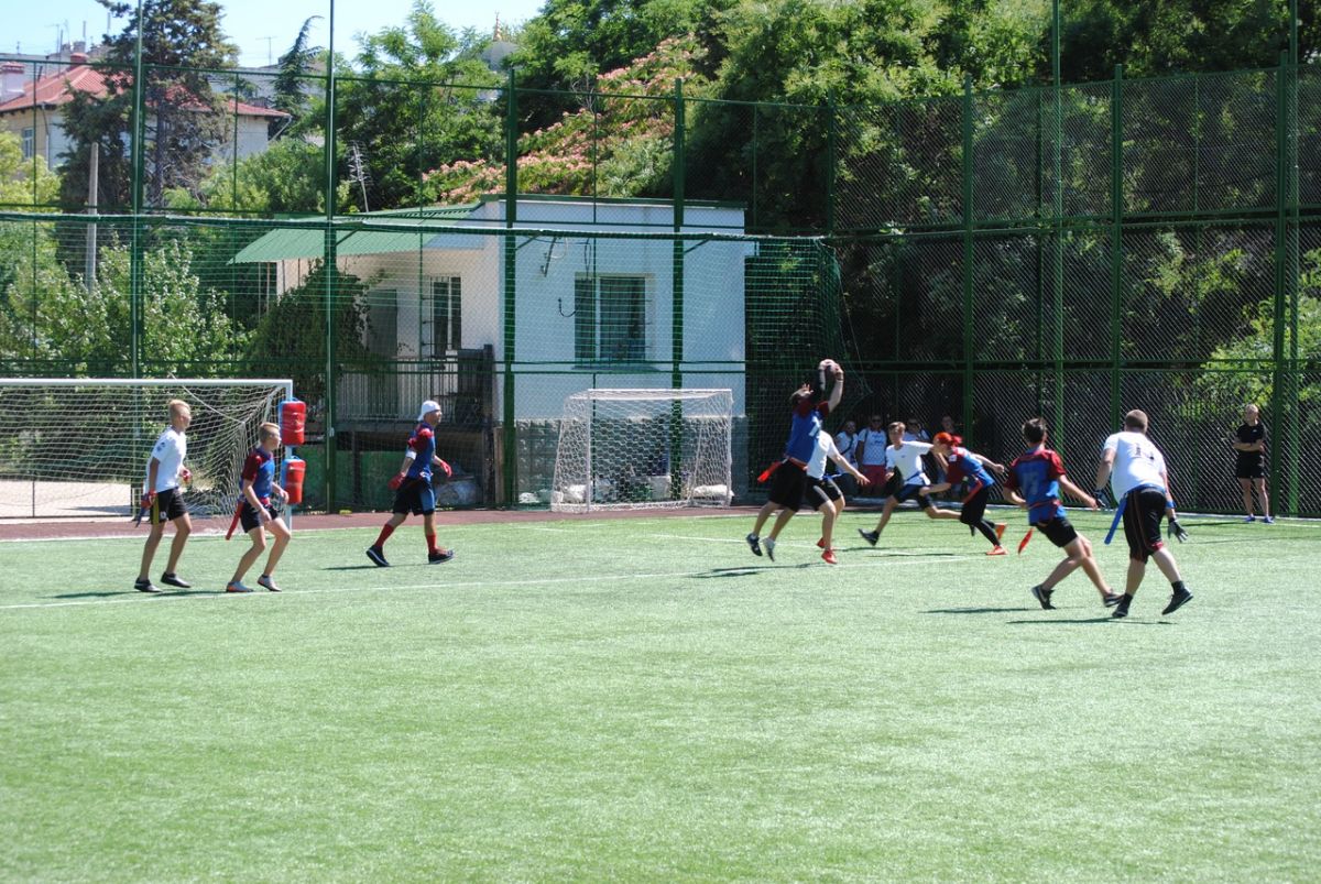 В ДОСААФ состоялись первые соревнования по флаг-футболу
