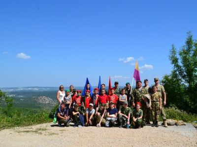 Воспитанники клубов «Стрелок» и «Барс» ДОСААФ Ялты отметили День ВМФ