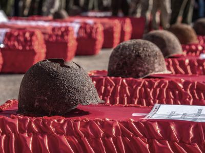 В Севастополе перезахоронили останки 353 защитников города