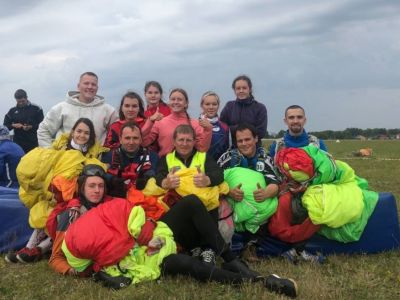 В Читу спортсмены-парашютисты вернулись с наградами