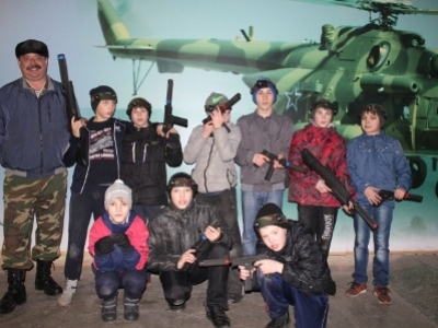 Красноярский городской стрелковый спортивно-технический центр ДОСААФ дарит детям улыбки