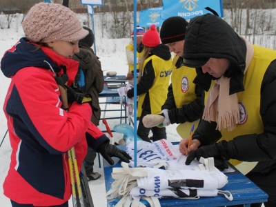 Более 500 человек вышли на лыжню ДОСААФ