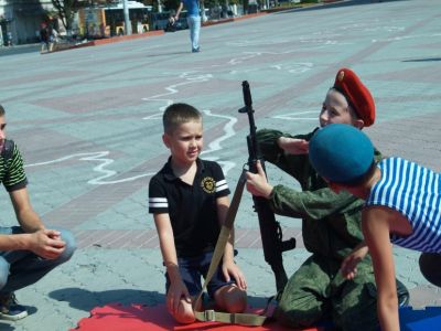 Юные крымские досаафовцы показали себя во всей красе