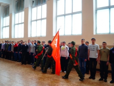 Эстафета «Знамя Победы» добралась до Сыктывкарской ОТШ ДОСААФ