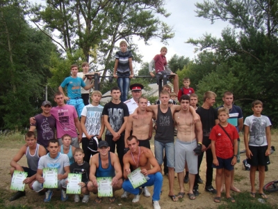 Белгородцы приняли участие в соревнованиях по воркауту