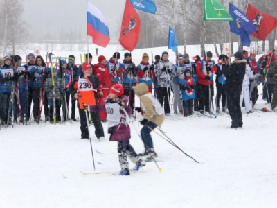 Более 500 человек приняли участие в «ДОСААФовской лыжне-2015» в Химках