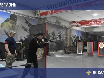 Курсанты Иркутского суворовского училища прошли интенсивную подготовку в ДОСААФ