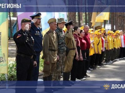 ДОСААФ проводит начальную военную подготовку для ребят в «Стране Героев»