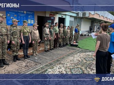 «Святое дело – Родину защищать!»: в ялтинском ДОСААФ прошли занятия и субботник в рамках патриотической программы