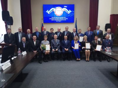 Церемония вручения государственных наград работникам ДОСААФ России